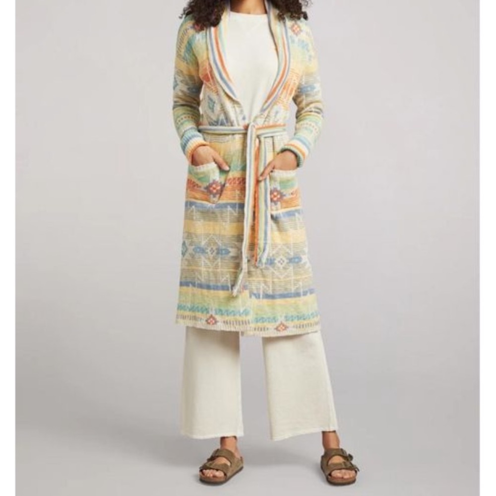 Faherty Paloma Duster in Morning Star